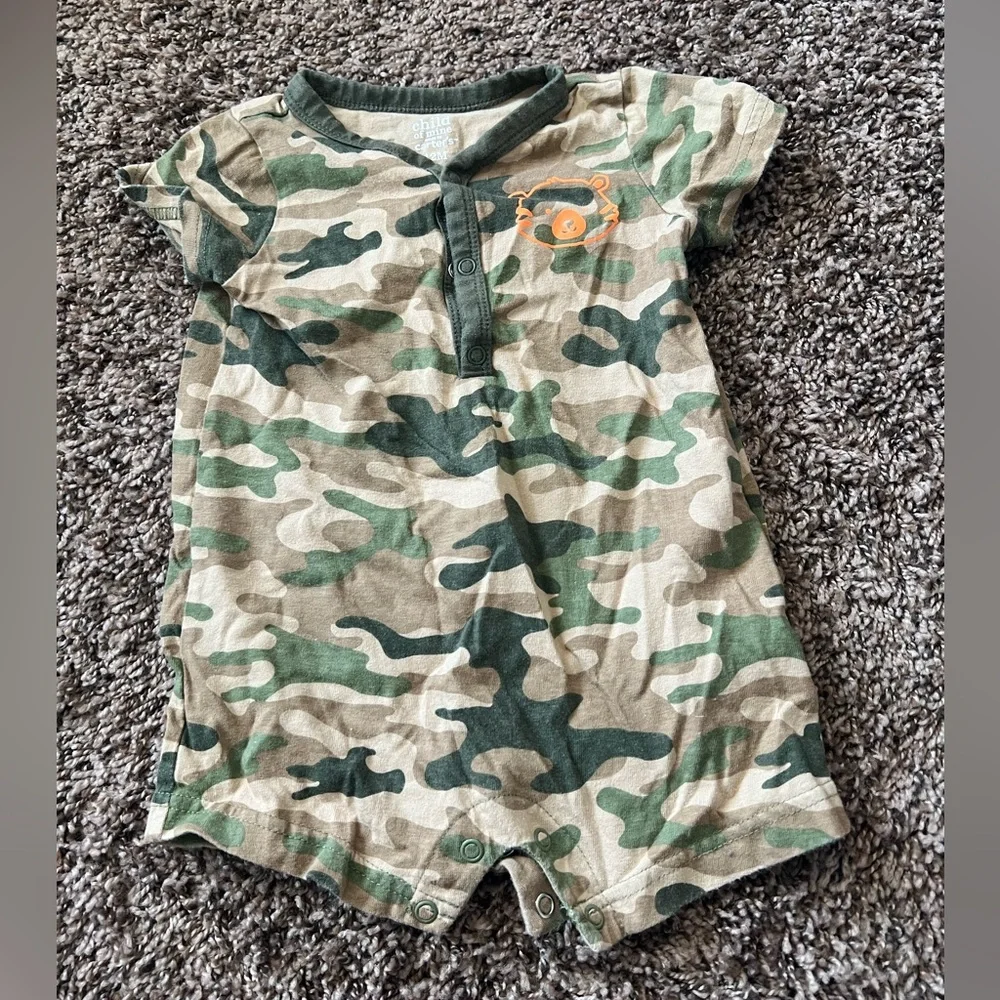 Camouflage onesie